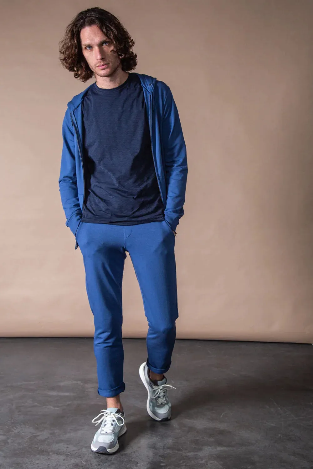 ANONYM Kim Zip Hoodie | BLUE