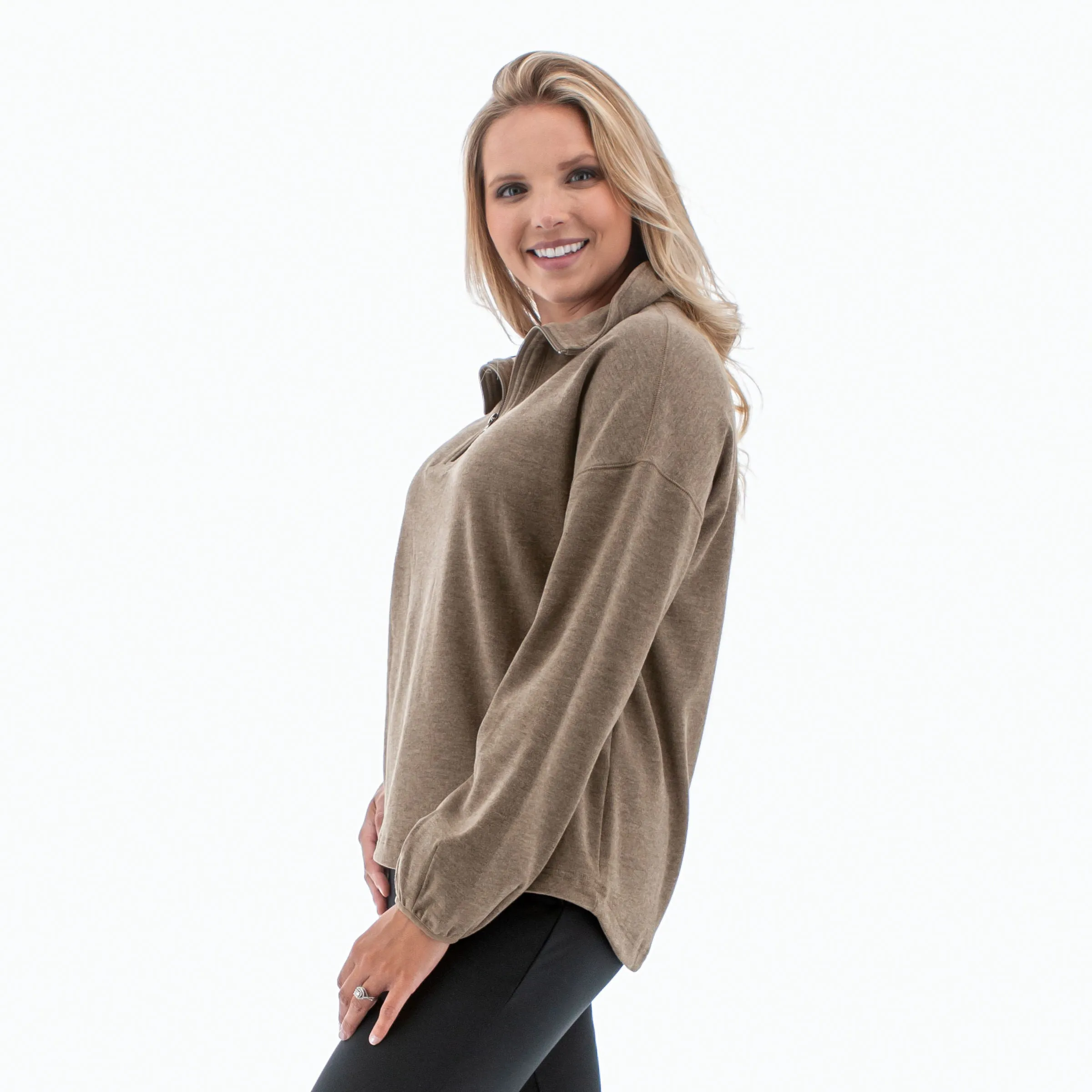 Aventura W McKenna Pullover SABLE