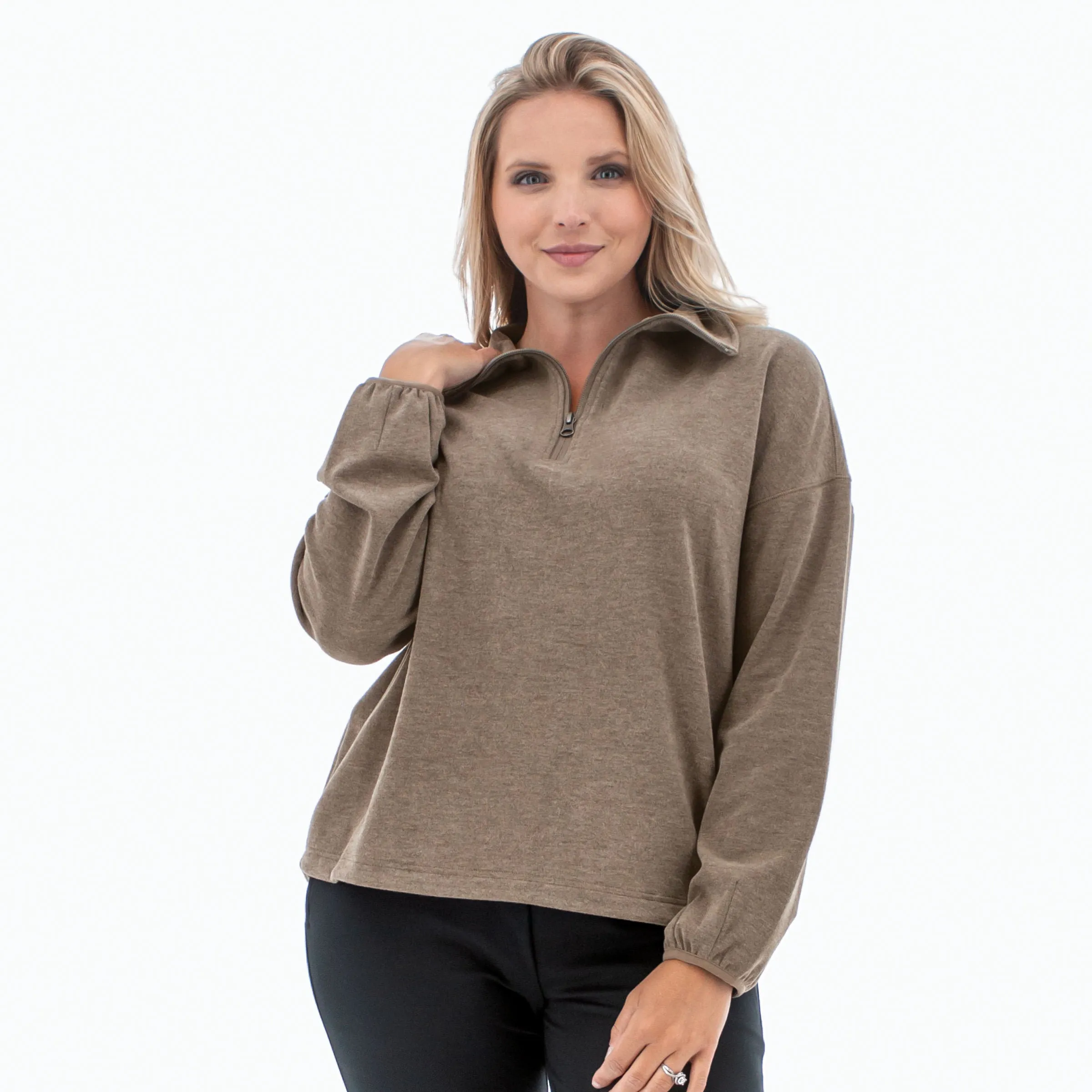 Aventura W McKenna Pullover SABLE