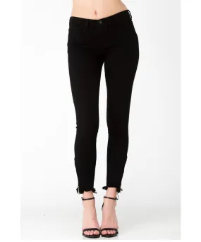 Back In Black Cropped Black Jeans