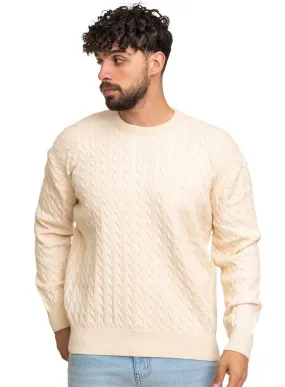 Beige-Design00164 BS-Round Pullover