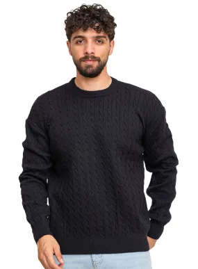 Black-Design00164 BS-Round Pullover