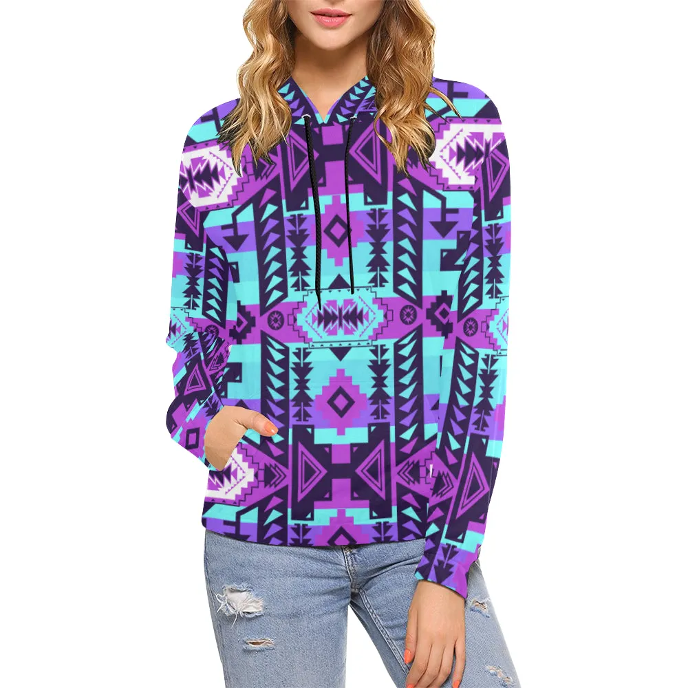Chiefs Mountain Moon Shadow Hoodie for Women (USA Size)