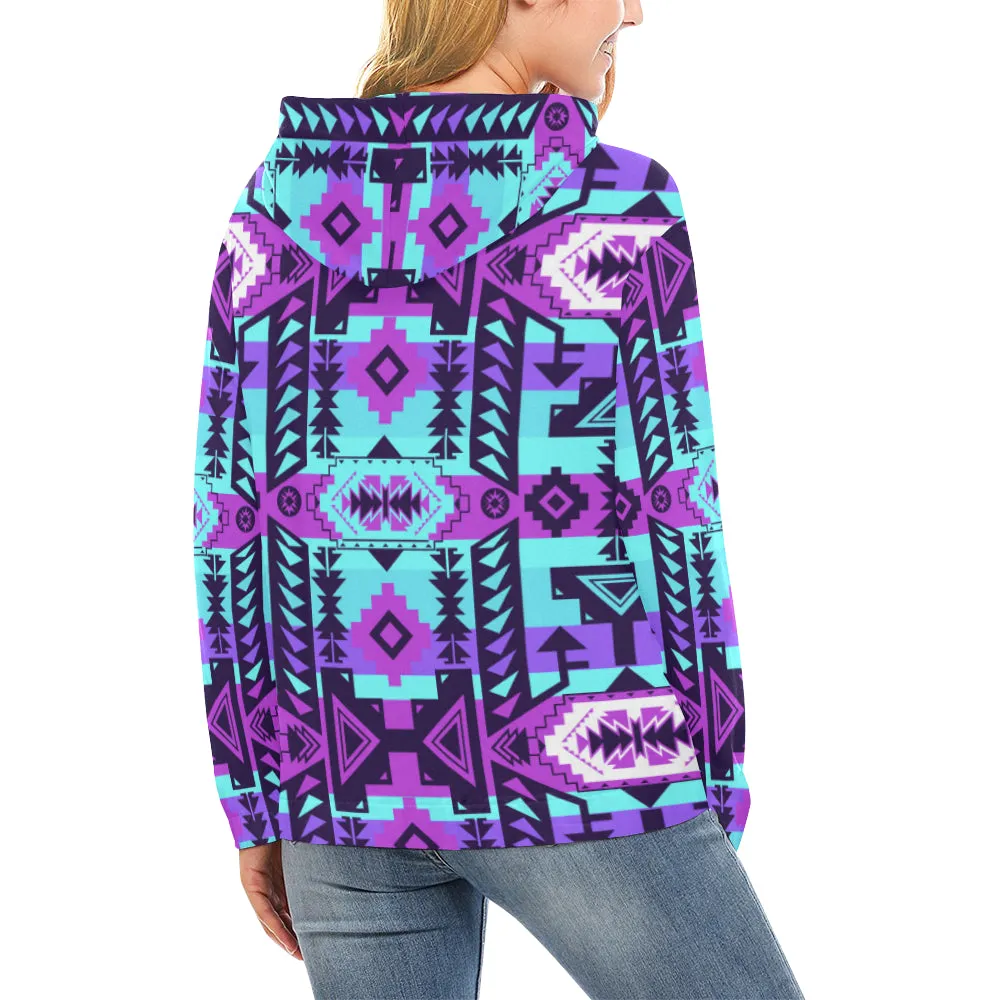 Chiefs Mountain Moon Shadow Hoodie for Women (USA Size)