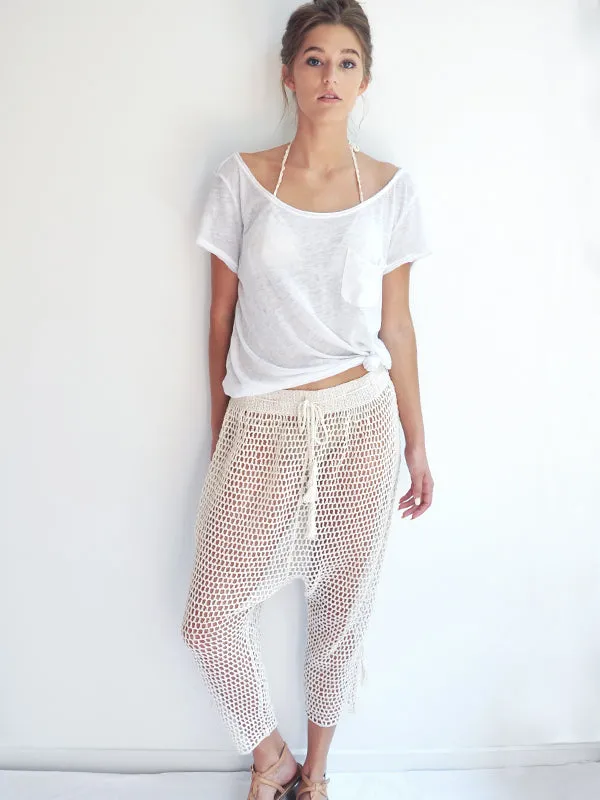 Crochet Classic Harem Pants