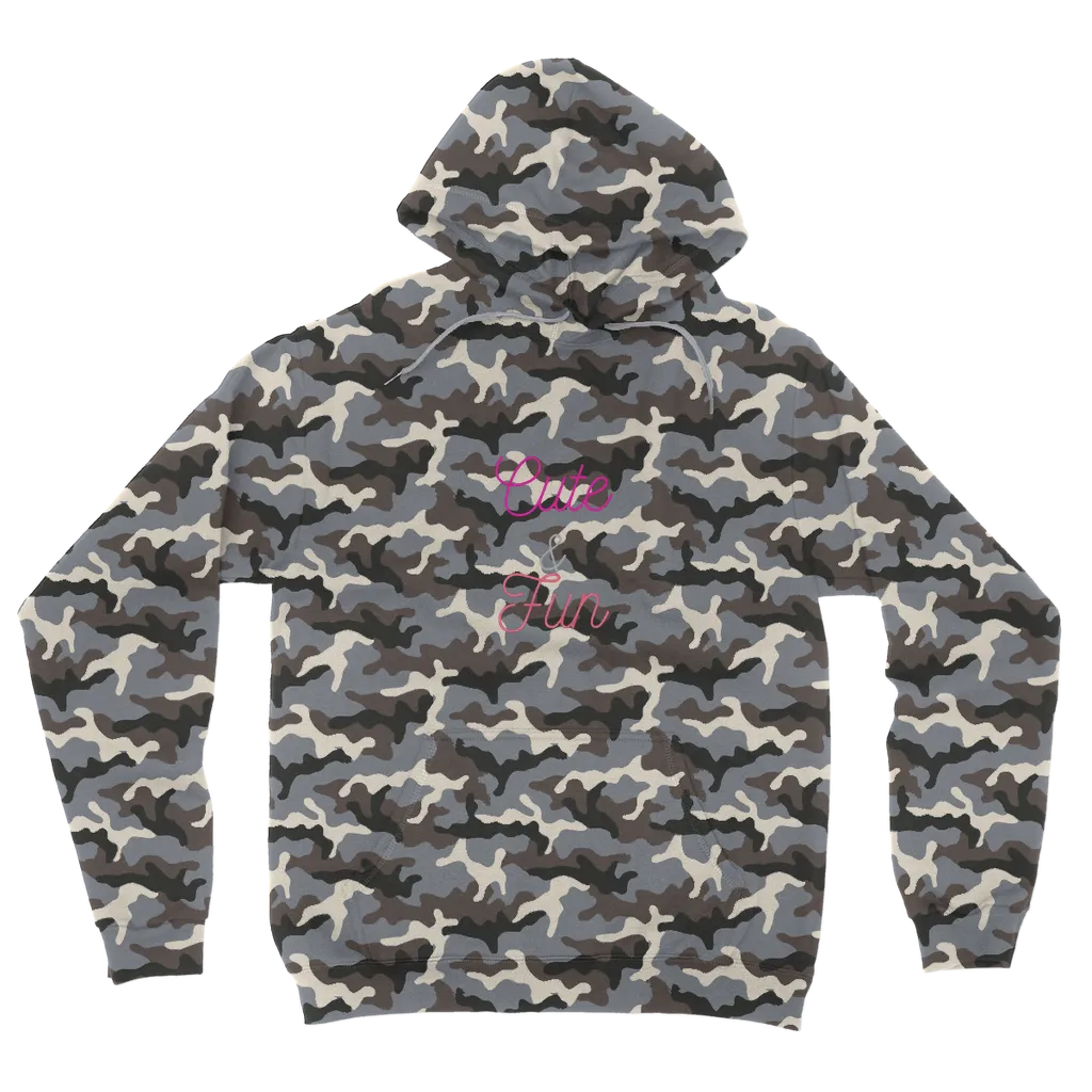 Cute and Fun Camouflage Adult Hoodie