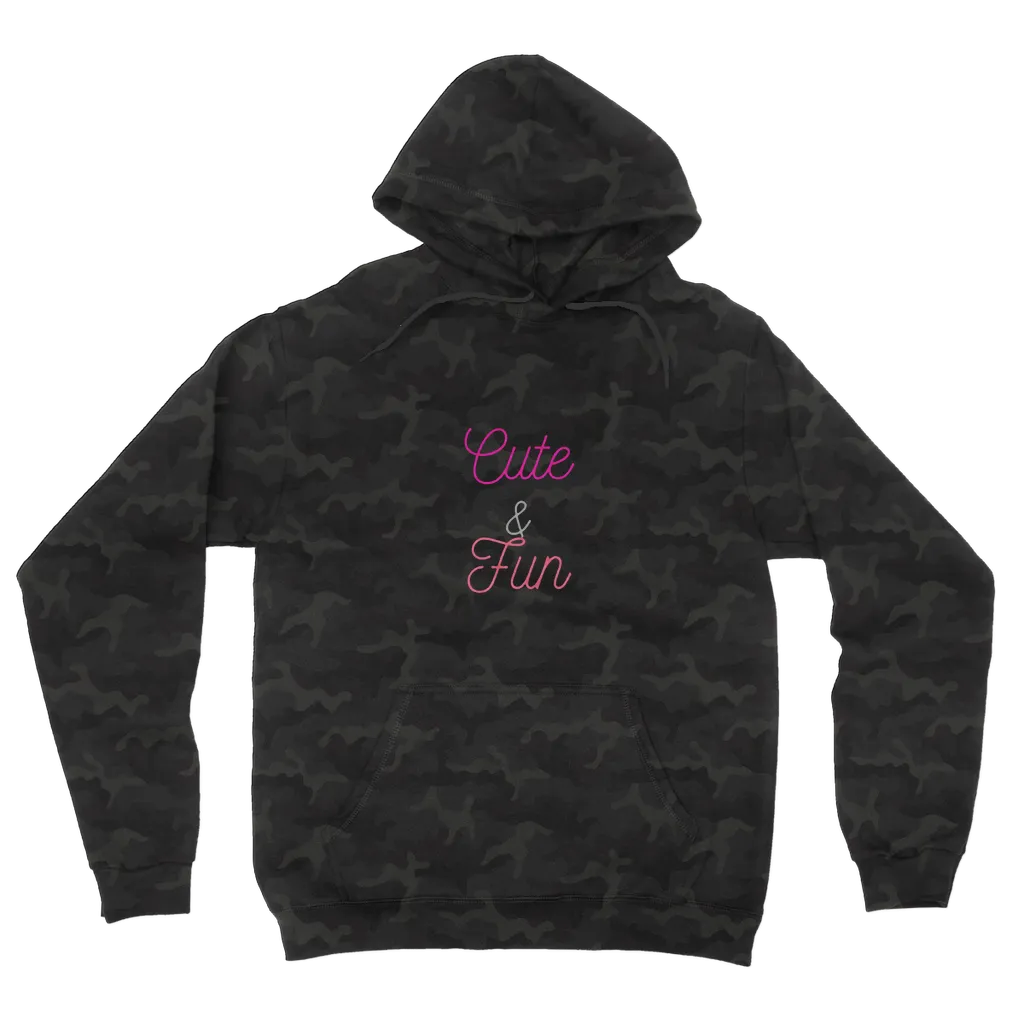Cute and Fun Camouflage Adult Hoodie