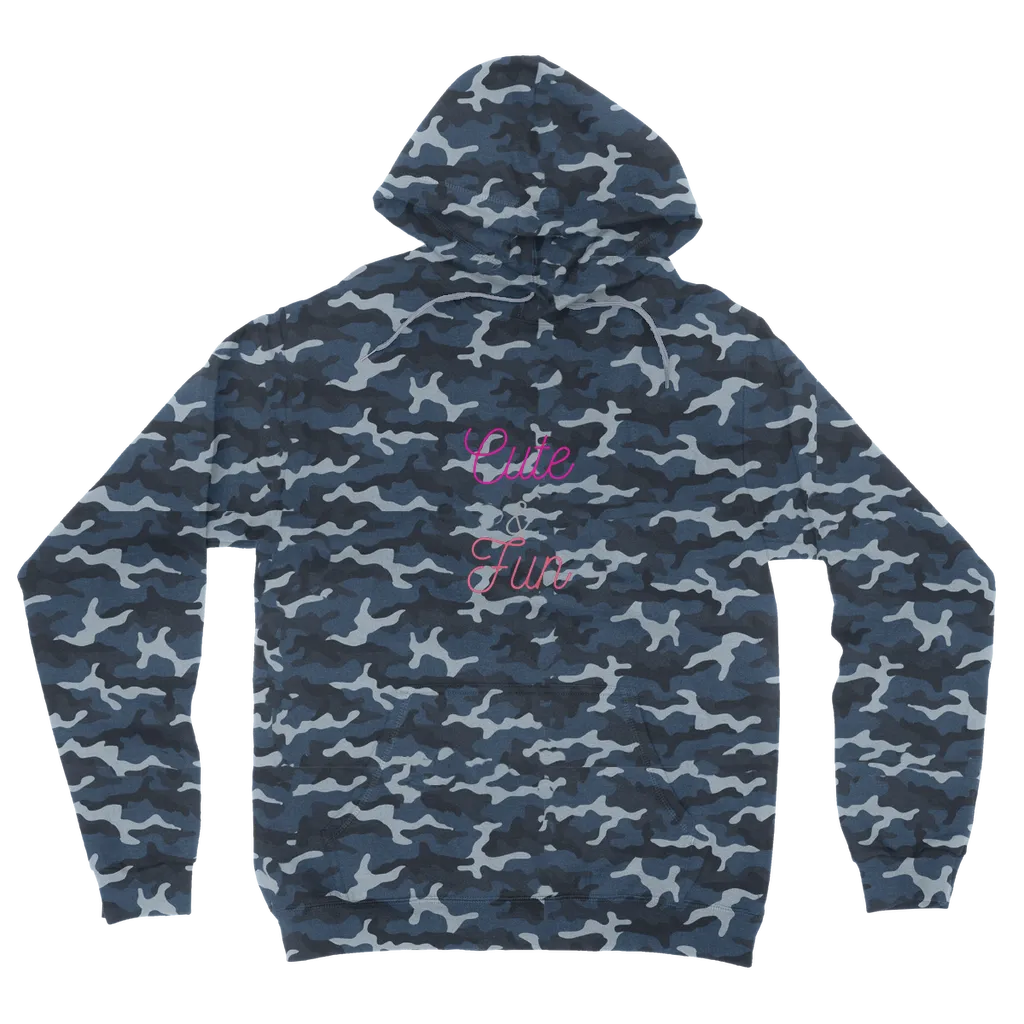 Cute and Fun Camouflage Adult Hoodie