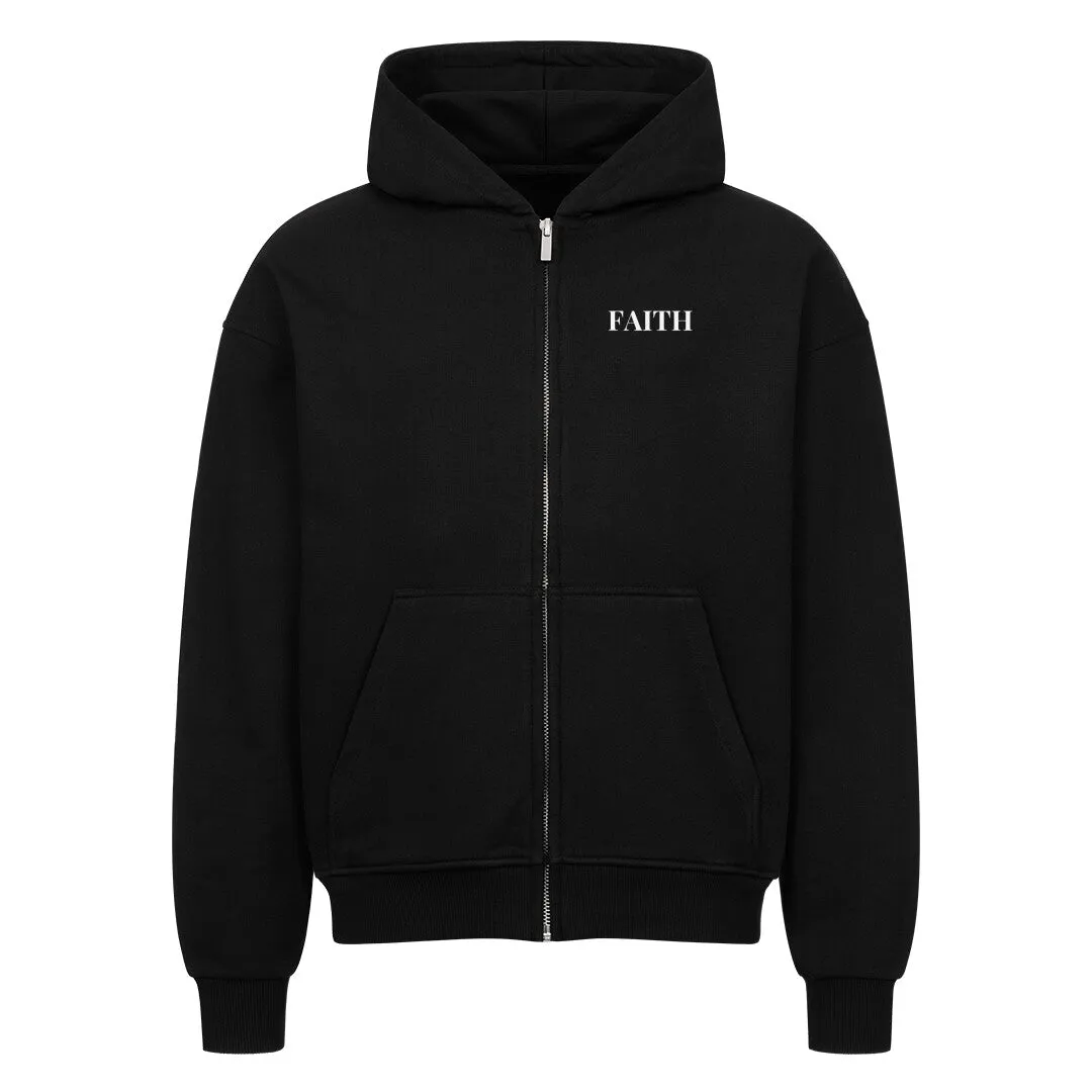 Faith Streetwear Oversized Zipper Hoodie