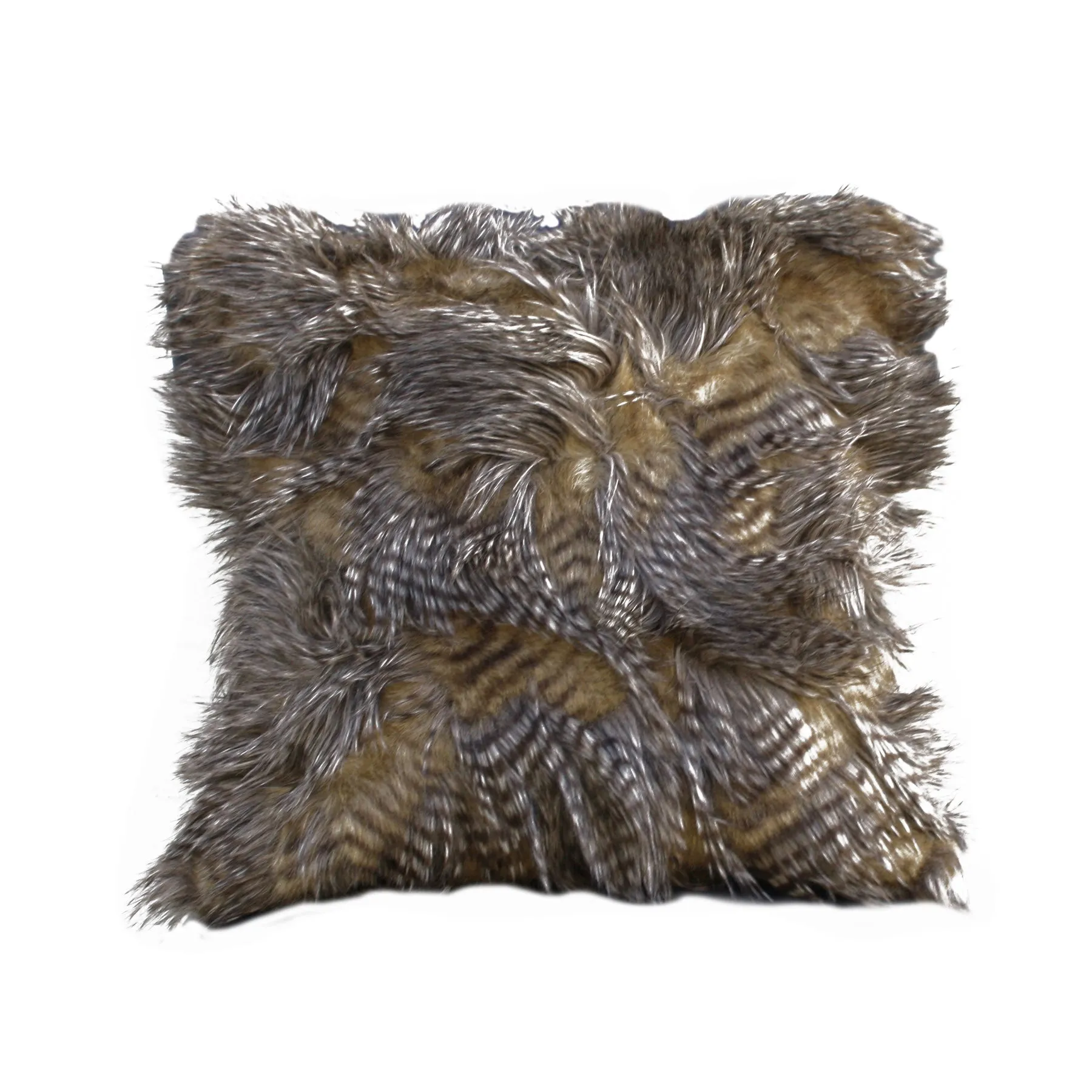 Fur Pillow 'Saber Carmello'