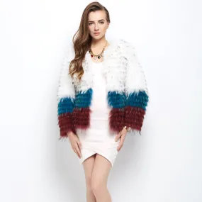 Genuine  Raccoon Fur Jacket