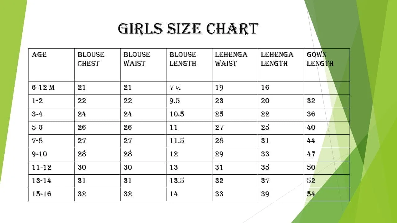 Girls Maxi Length Flared Green Gown Dress Kids