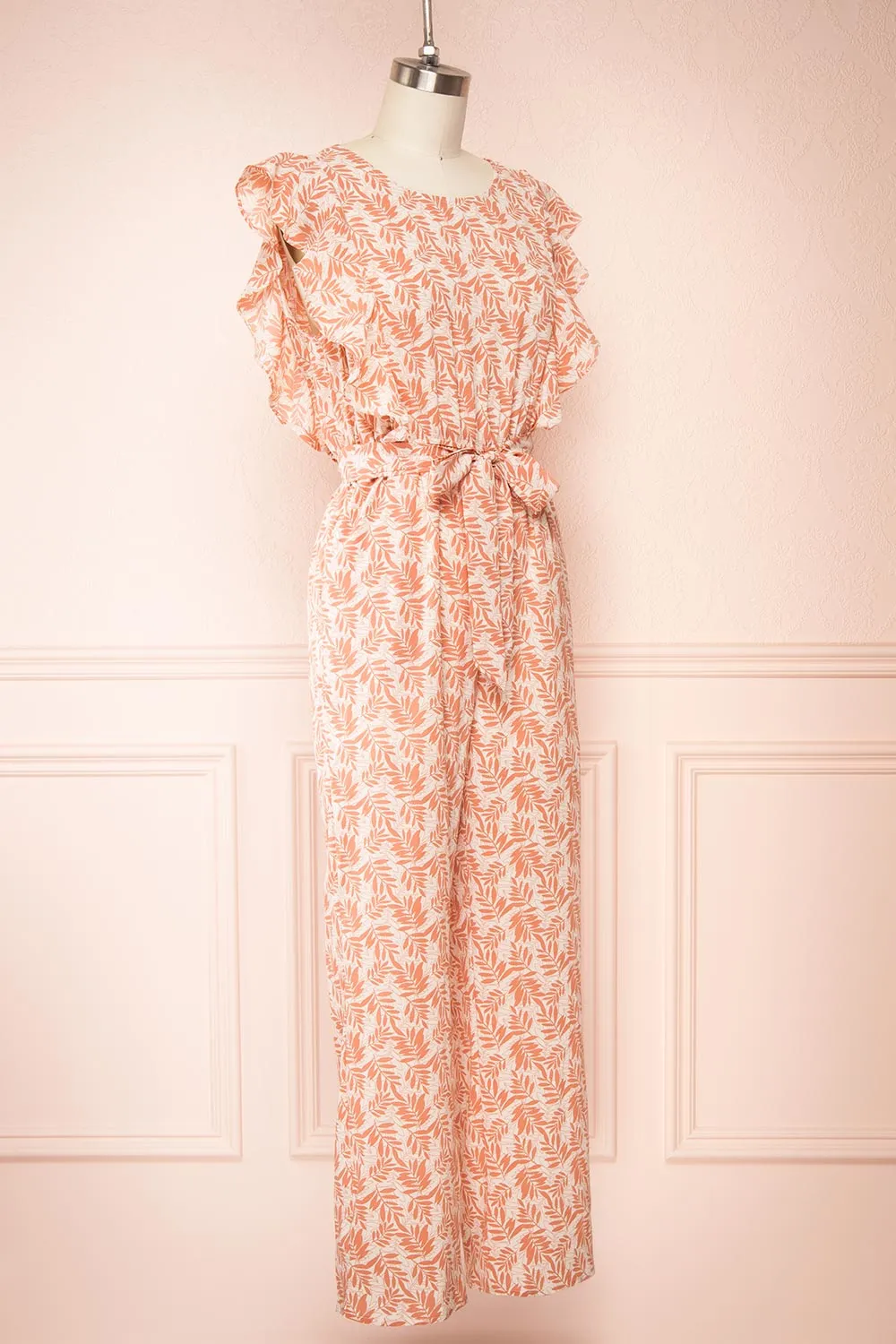 Halvva | Sleeveless Jumpsuit w/ Ruffles