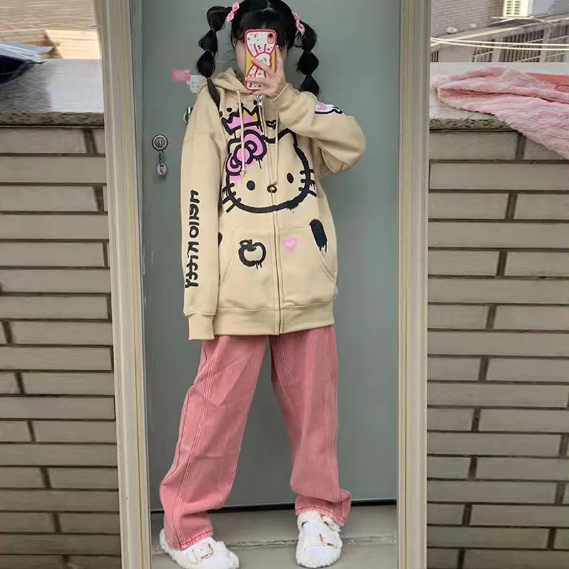 Hello Kitty Zip Hoodie
