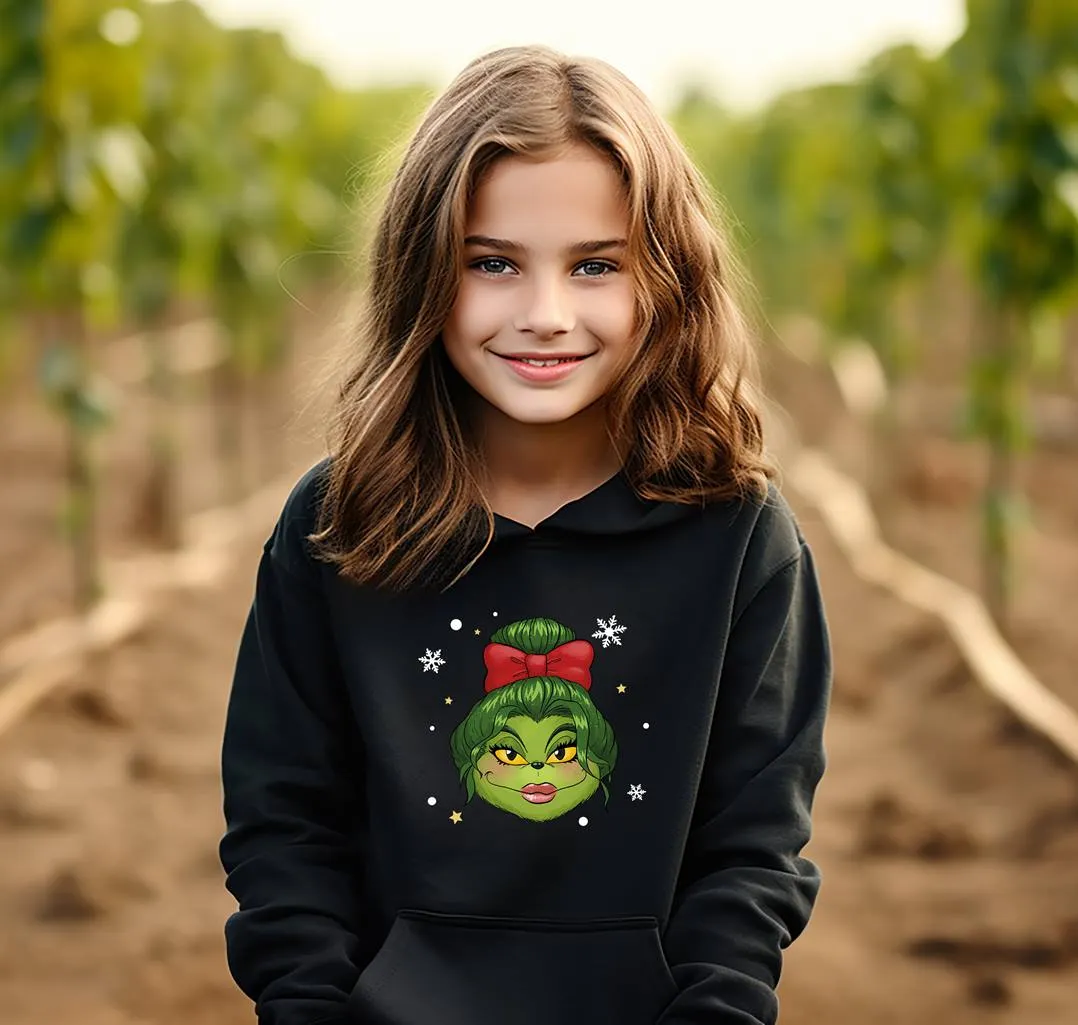 Hoodie Kinder - Miss Grinch