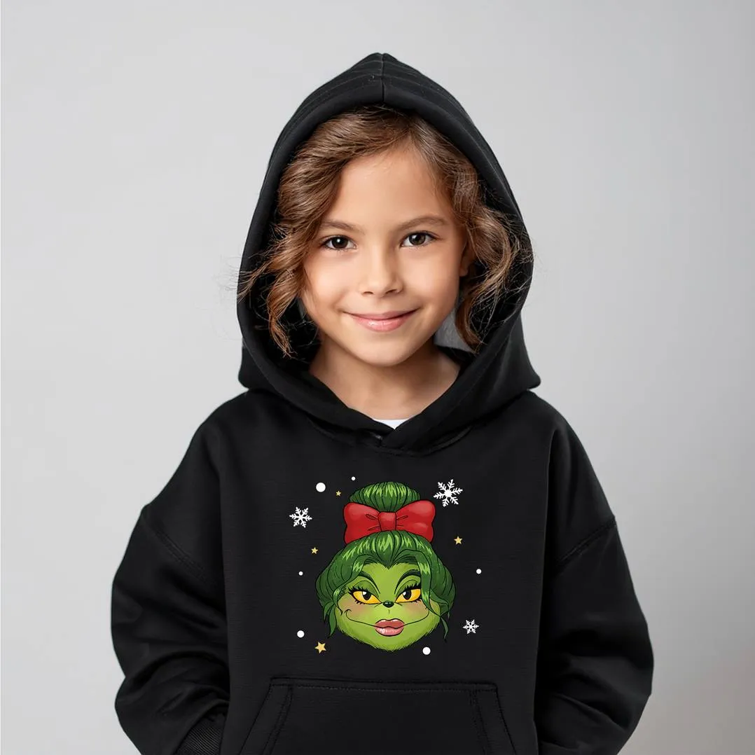 Hoodie Kinder - Miss Grinch