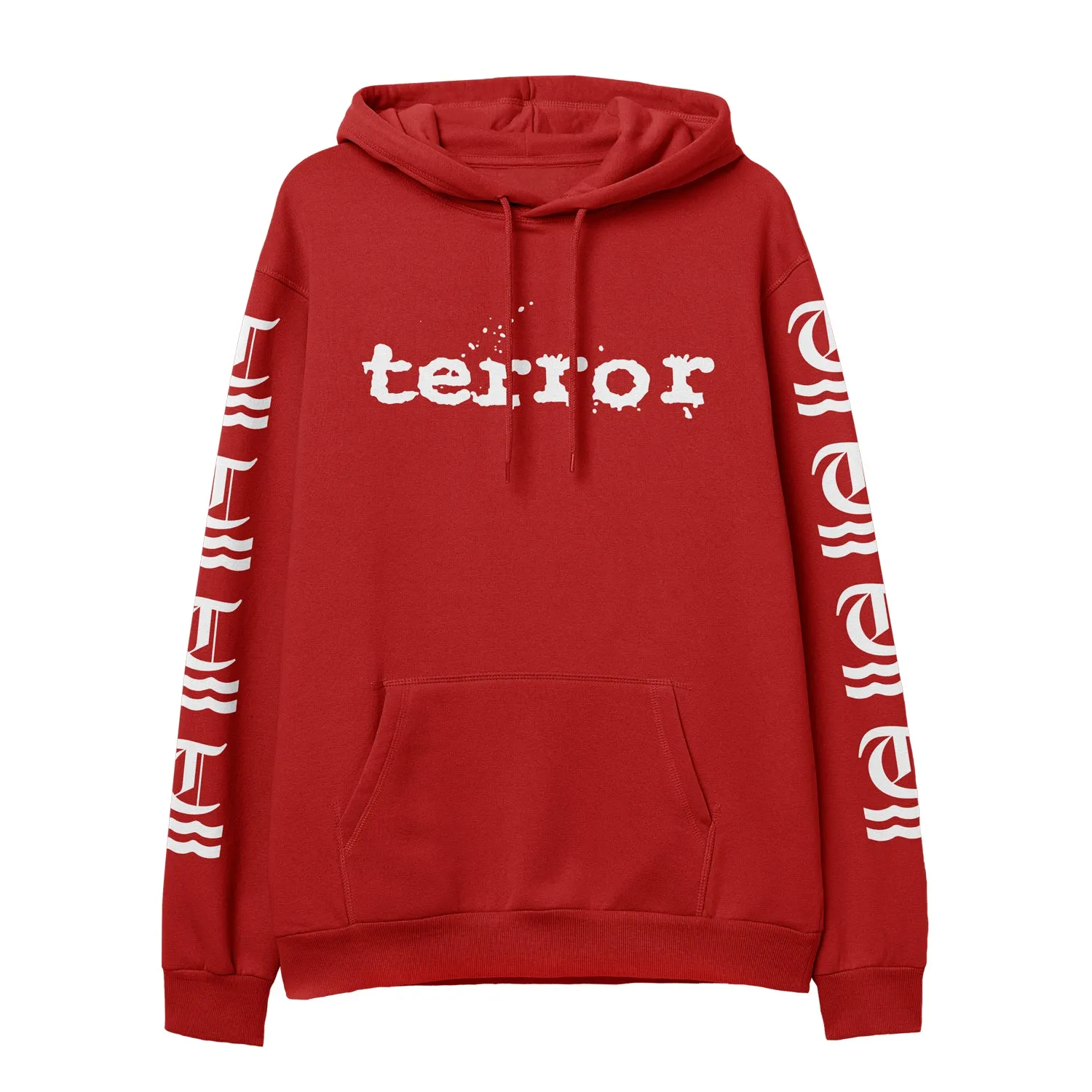 Hot Water Logo Red Pullover