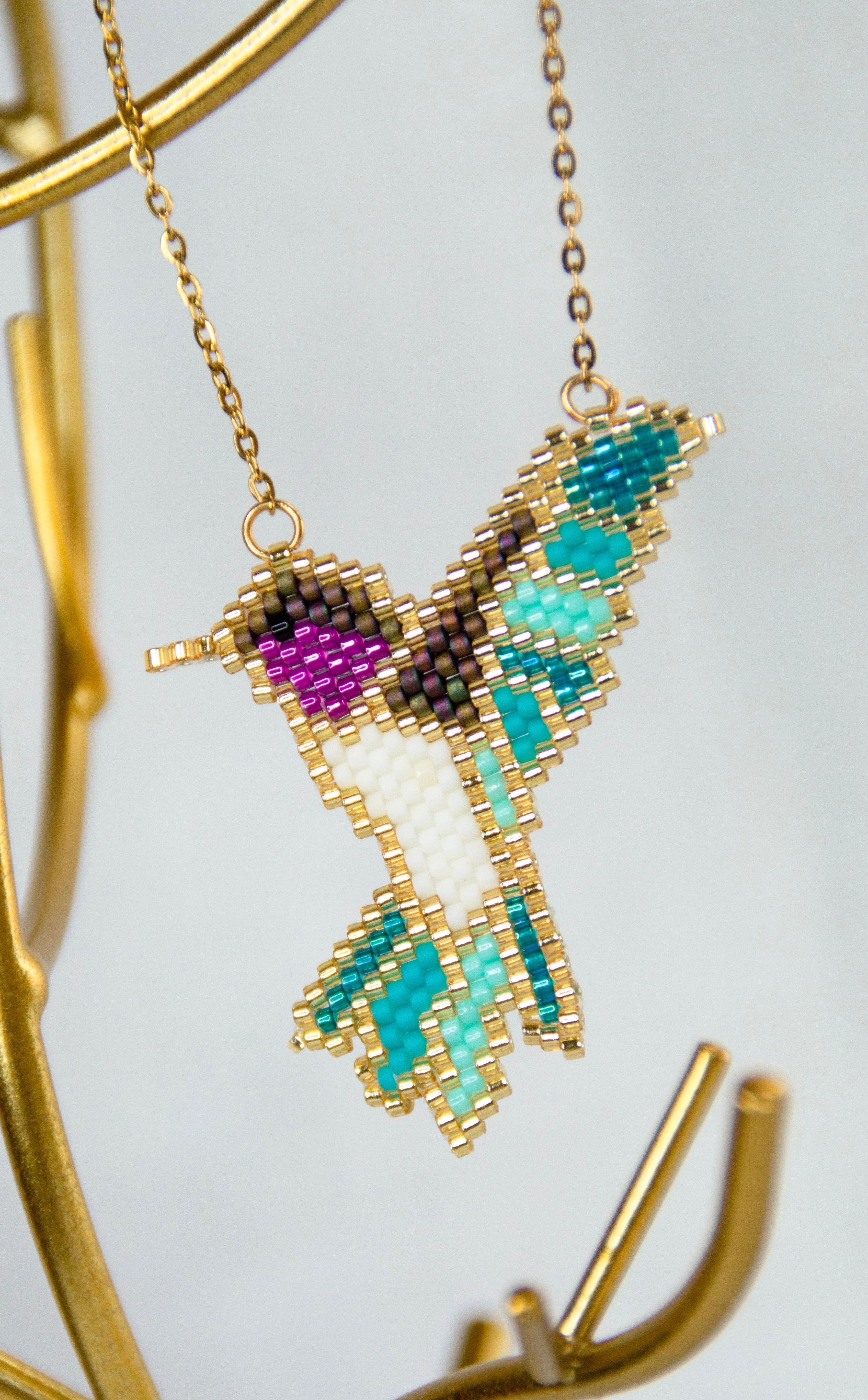 Hummingbird Necklace