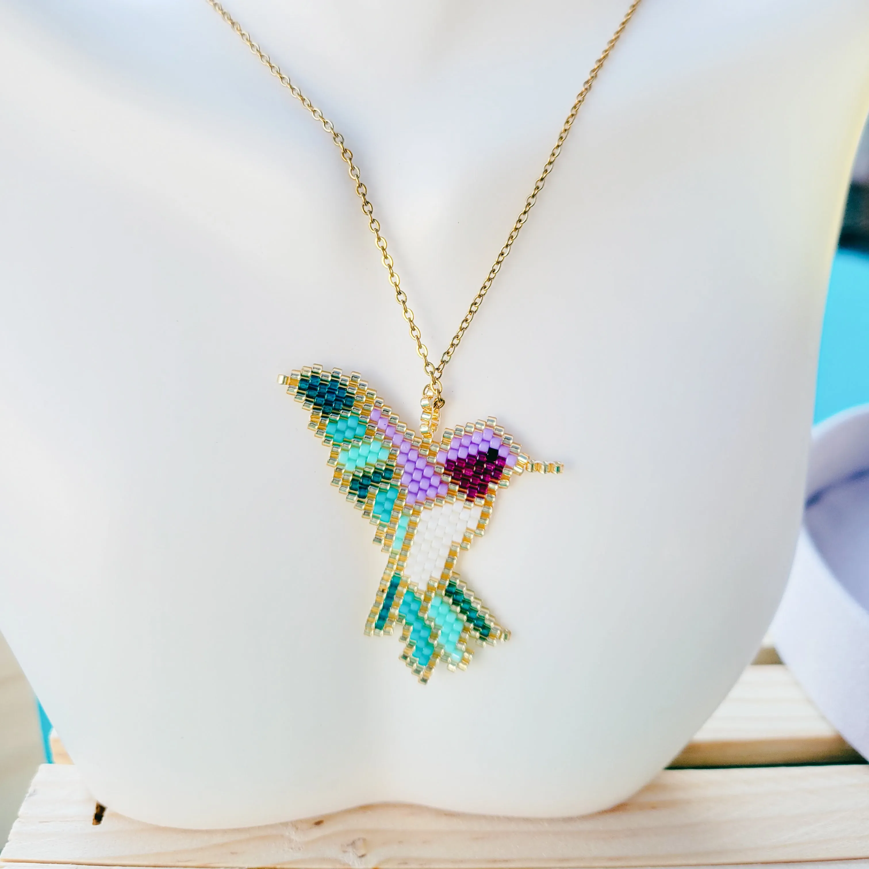 Hummingbird Necklace