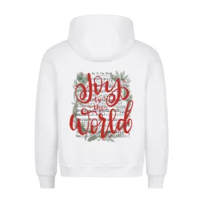 Joy to the World Song Christmas Hoodie BackPrint
