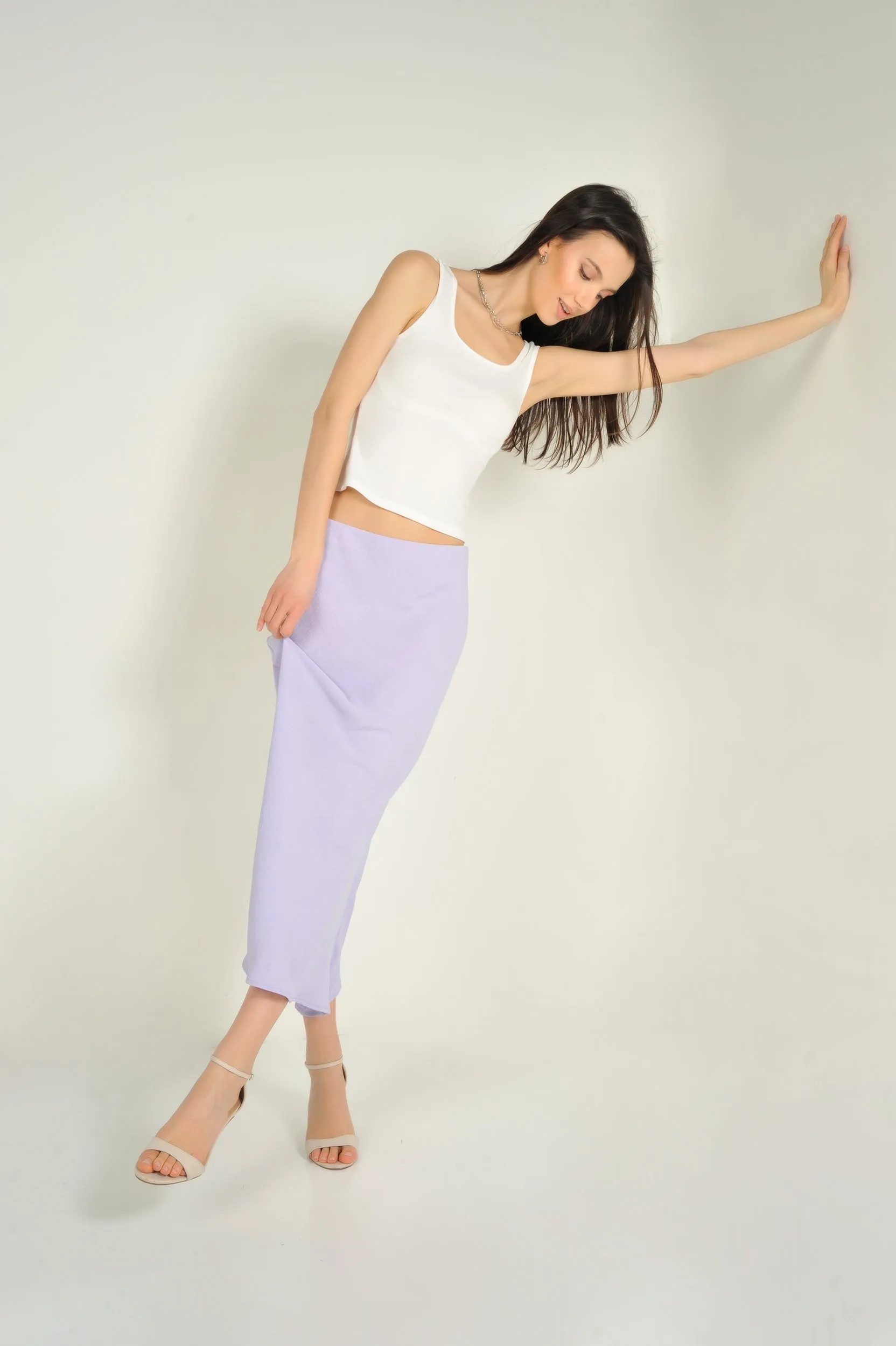 Jupe midi - IZEL-2 - (R-A15)