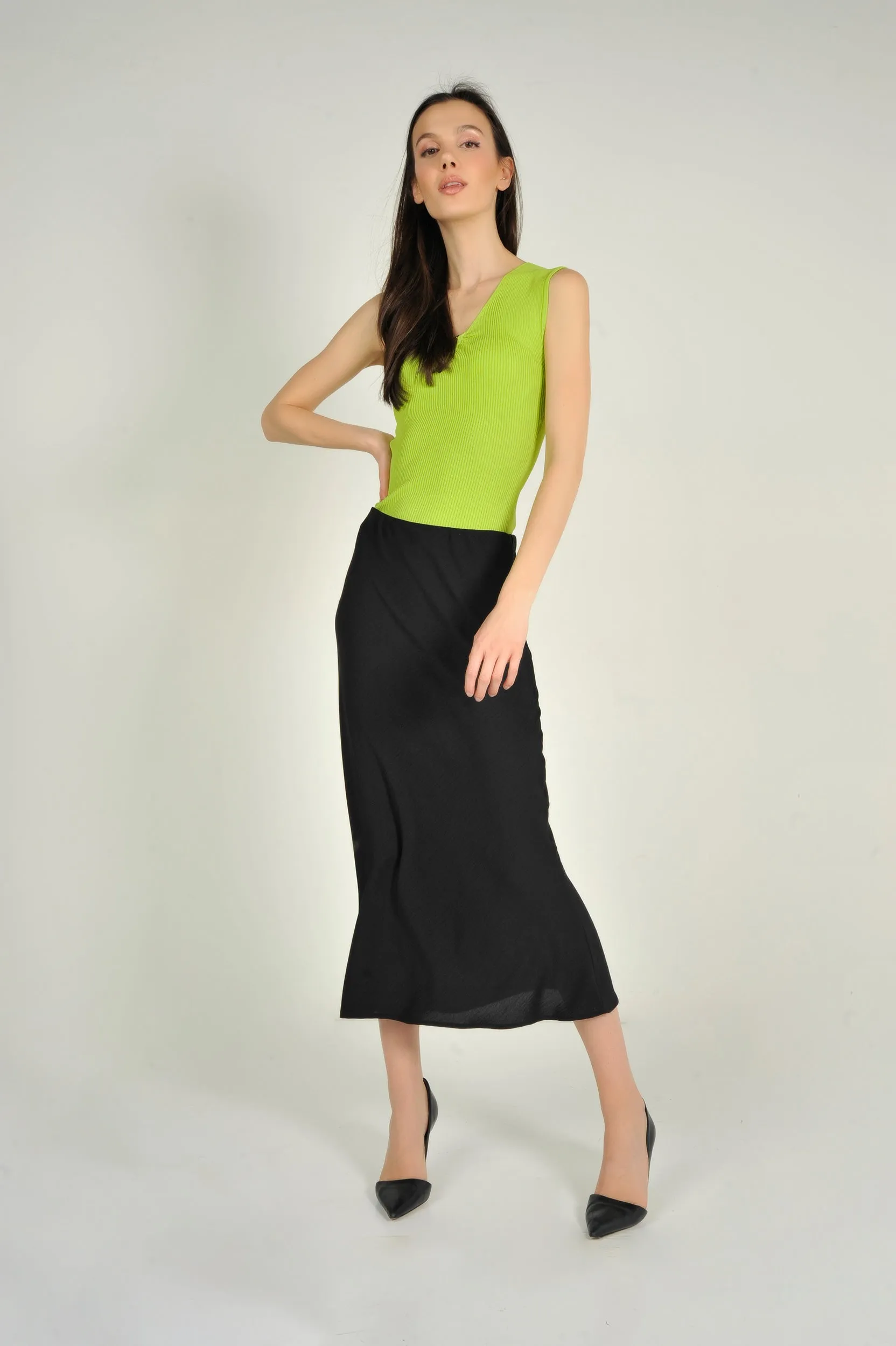Jupe midi - IZEL-2 - (R-A15)