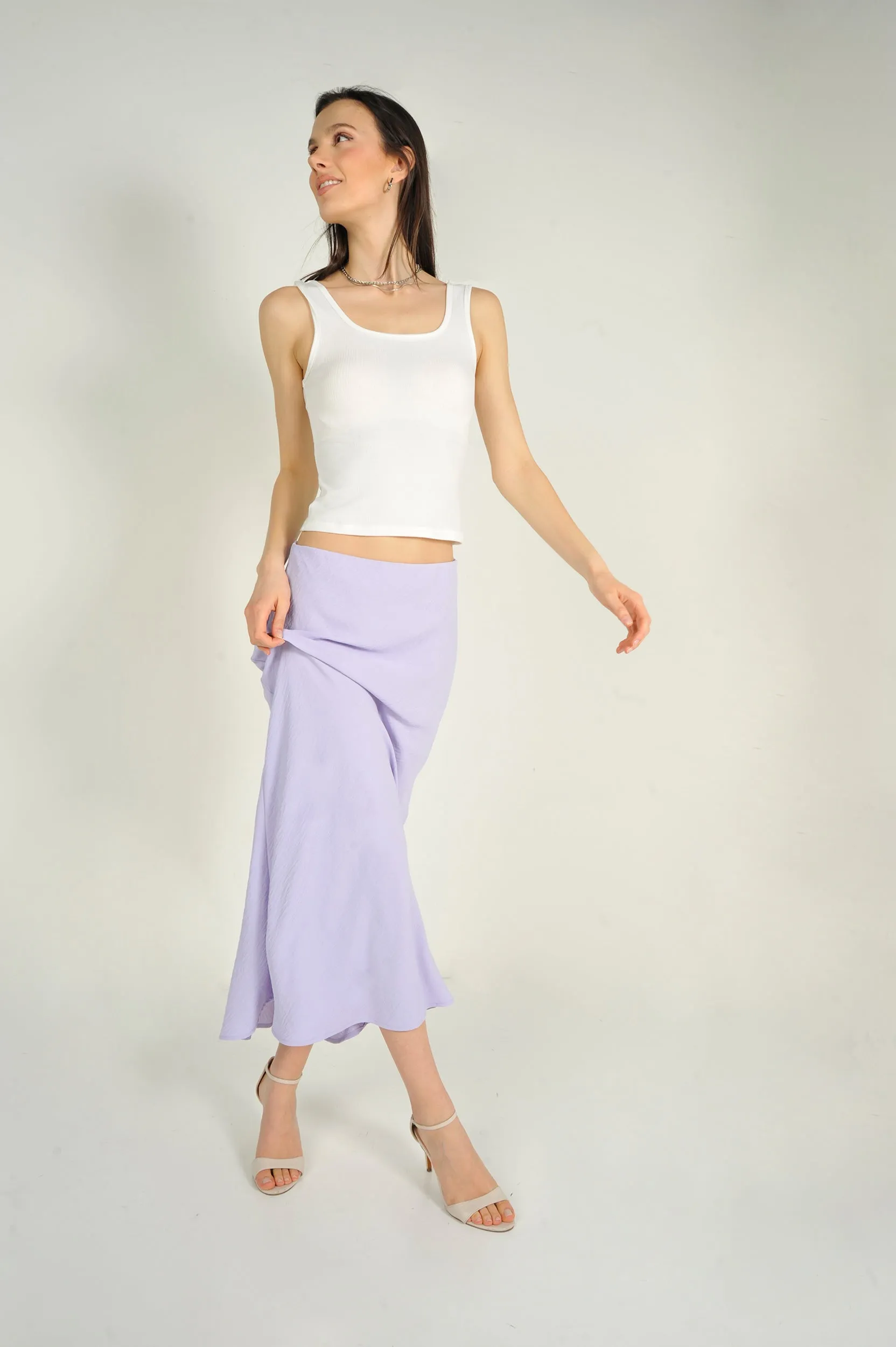 Jupe midi - IZEL-2 - (R-A15)