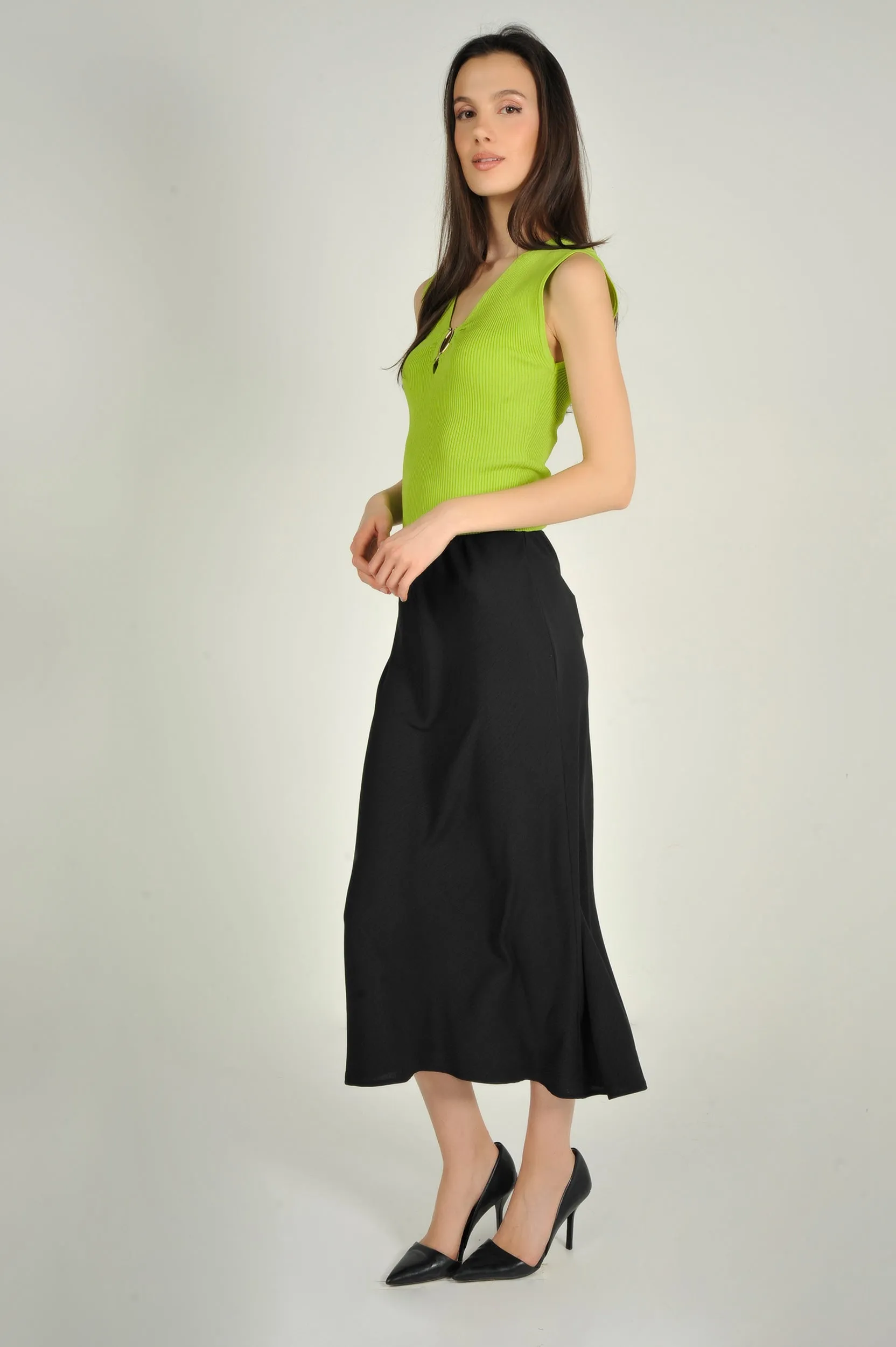 Jupe midi - IZEL-2 - (R-A15)