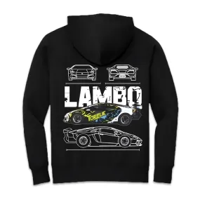 LAMBORGHINI OUTLINE HOODIE