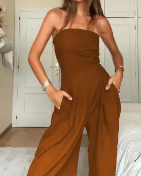Lily - Elegant Tube Jumpsuit