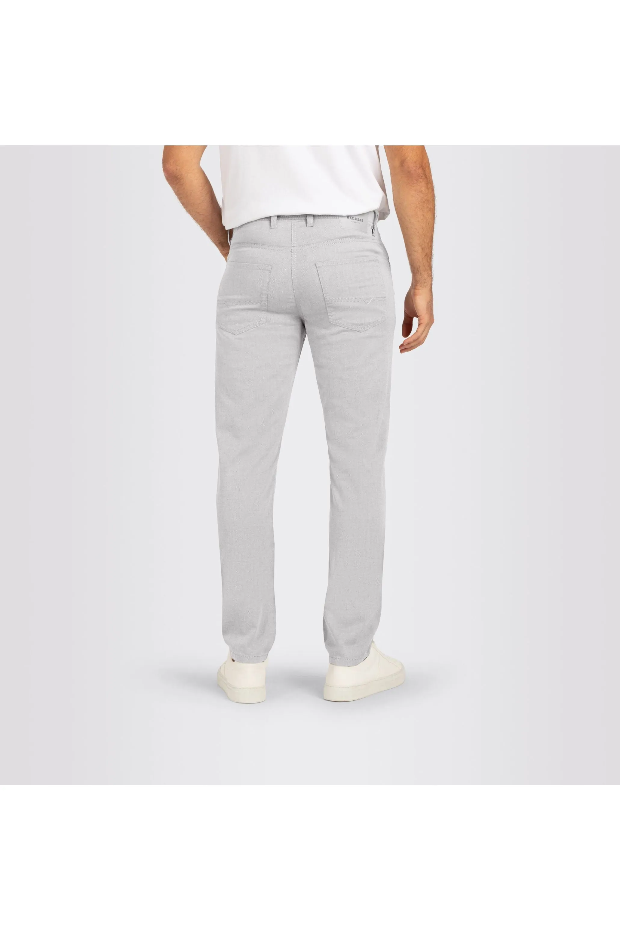 Mac Jeans-Men's Arne Minimal Structure 0500-01-0617L | 033 Ashes | Clearance Final Sale