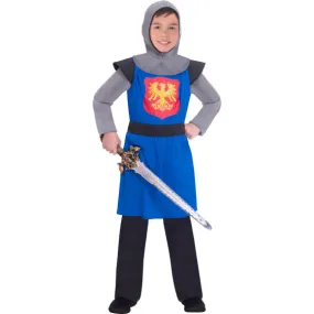 Medieval Knight Blue Costume - Child