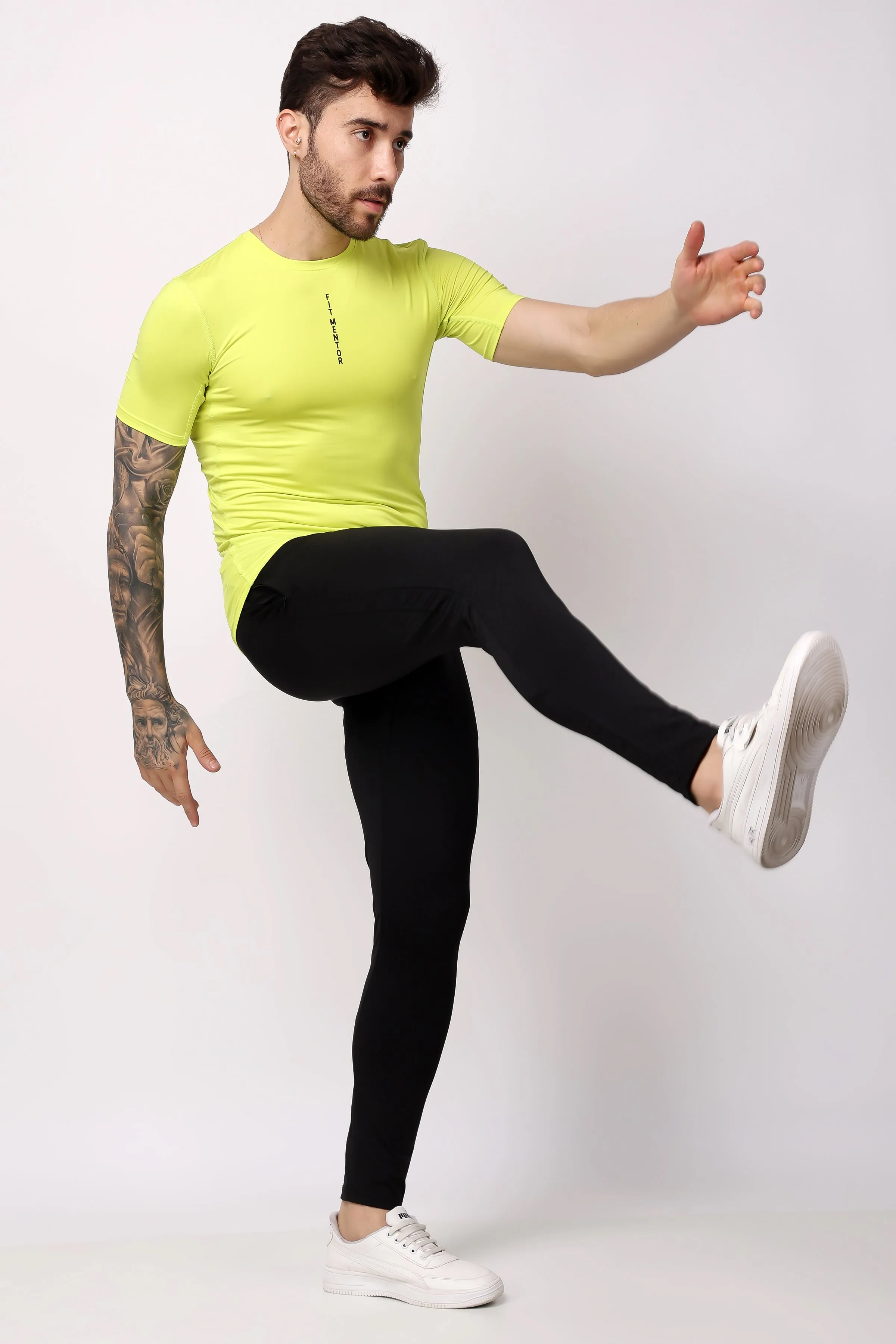 Men's Base Layer - Neon Green