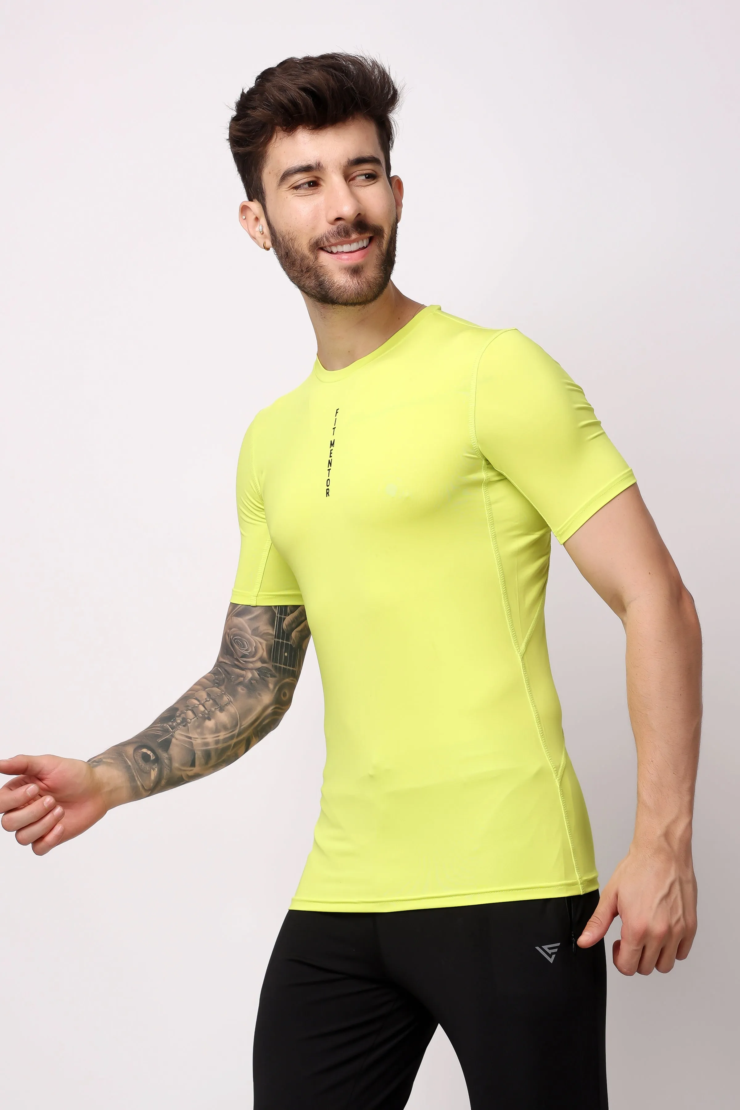 Men's Base Layer - Neon Green