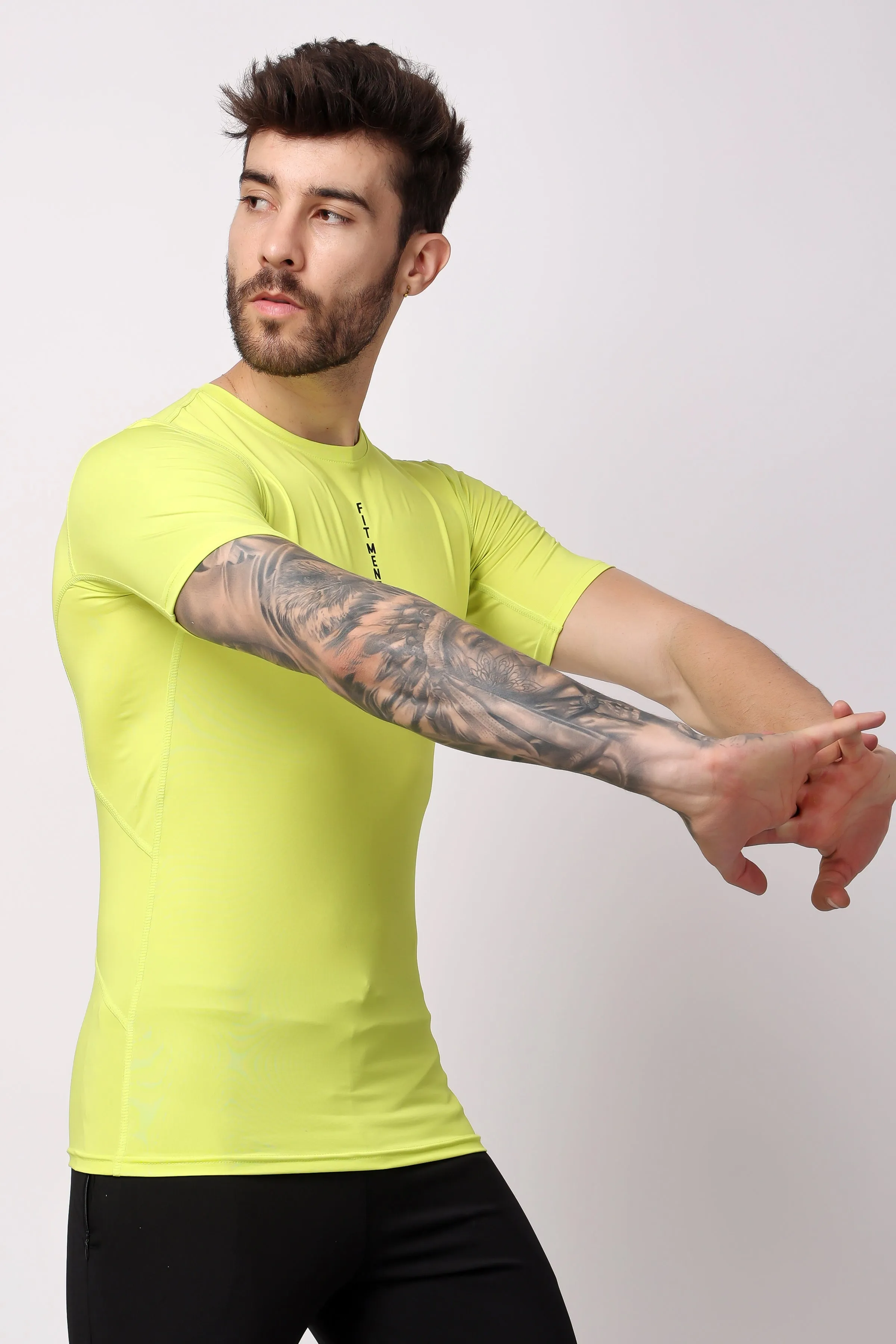 Men's Base Layer - Neon Green