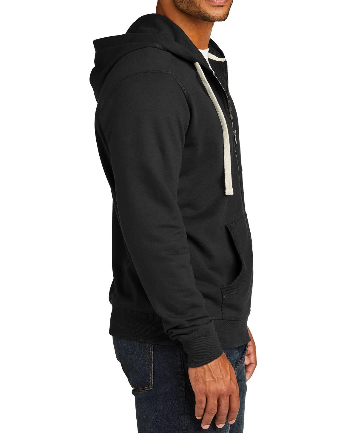 Men's Re-Fleece Full-Zip Hooded Sweatshirt with Pocket
