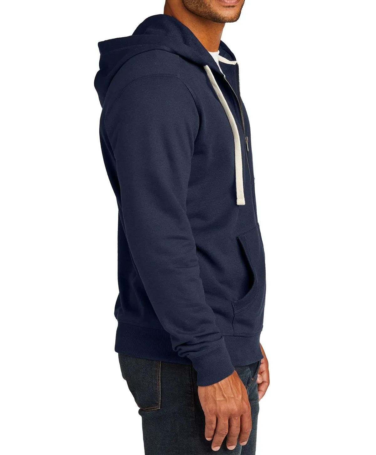 Men's Re-Fleece Full-Zip Hooded Sweatshirt with Pocket
