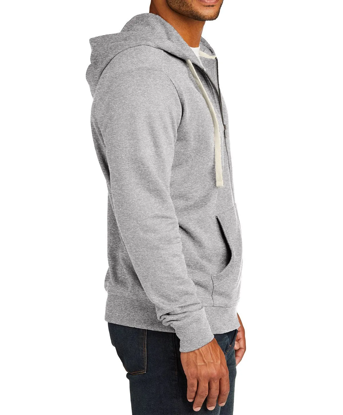 Men's Re-Fleece Full-Zip Hooded Sweatshirt with Pocket
