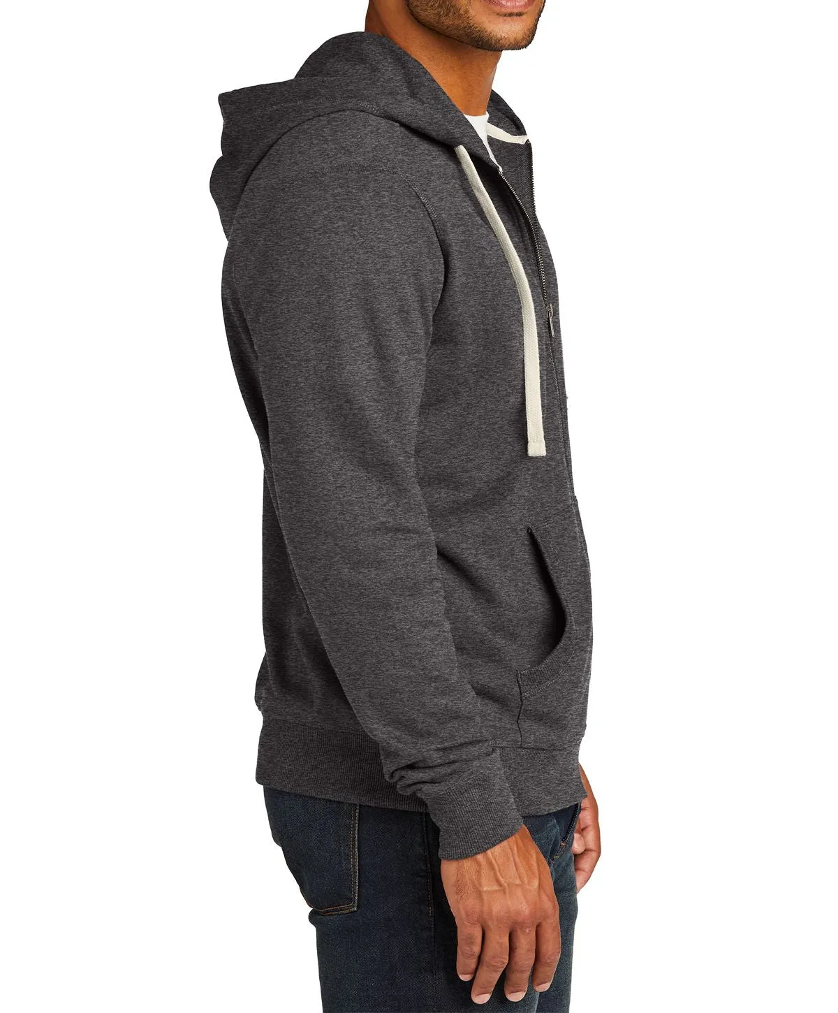 Men's Re-Fleece Full-Zip Hooded Sweatshirt with Pocket