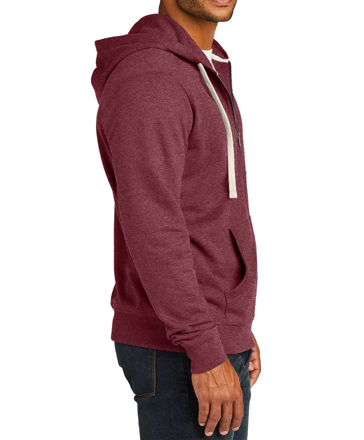 Men's Re-Fleece Full-Zip Hooded Sweatshirt with Pocket