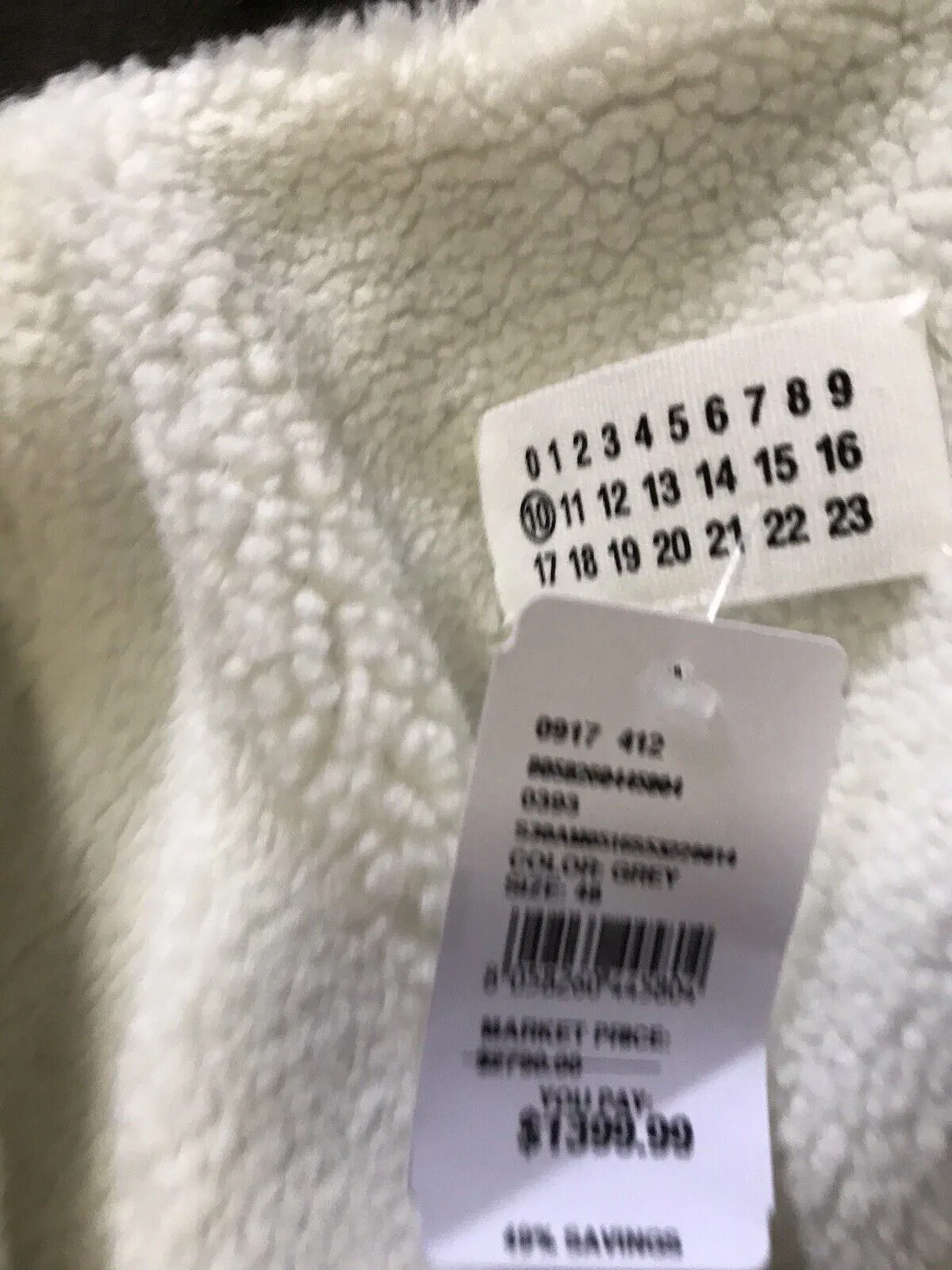 New $2790 Maison Margiela Kaban Faux Fur-Lined Jacket Coat Olive Green 38/48 Ita