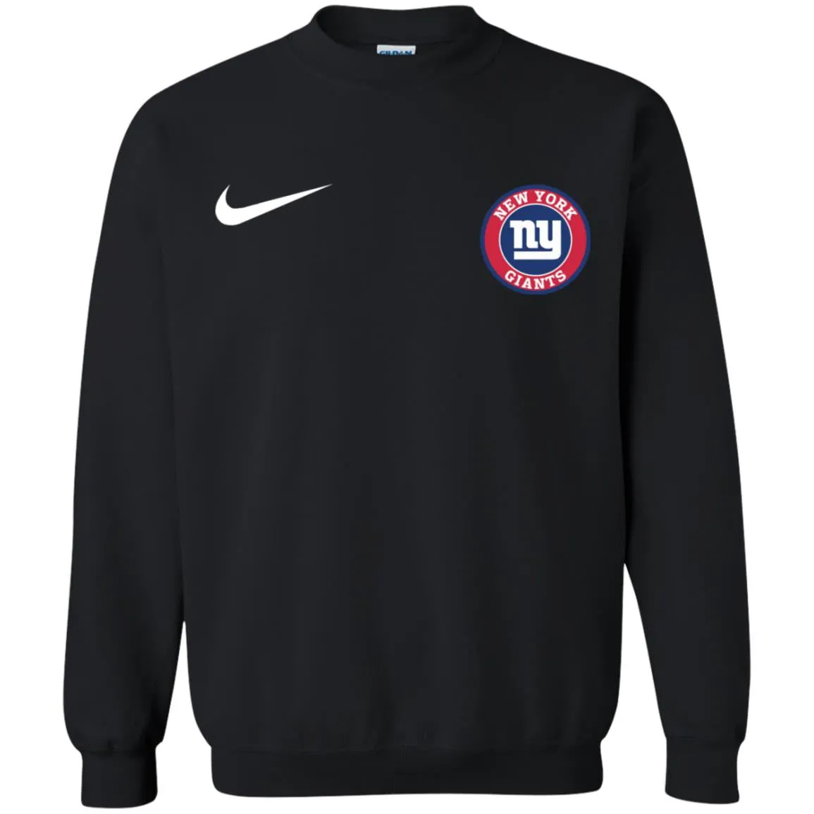 Nike New York Giants Nfl Football Unisex Crewneck Pullover Sweatshirt