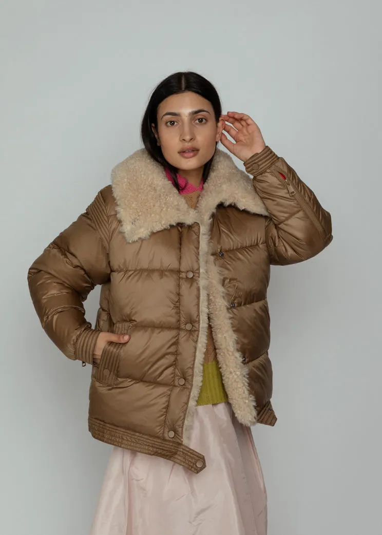 OOFWear Sand Iridescent Short Jacket