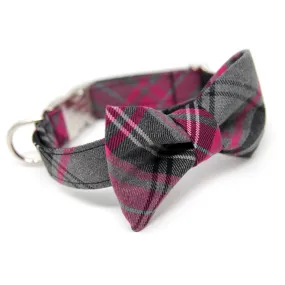 Pink Tartan Bowtie