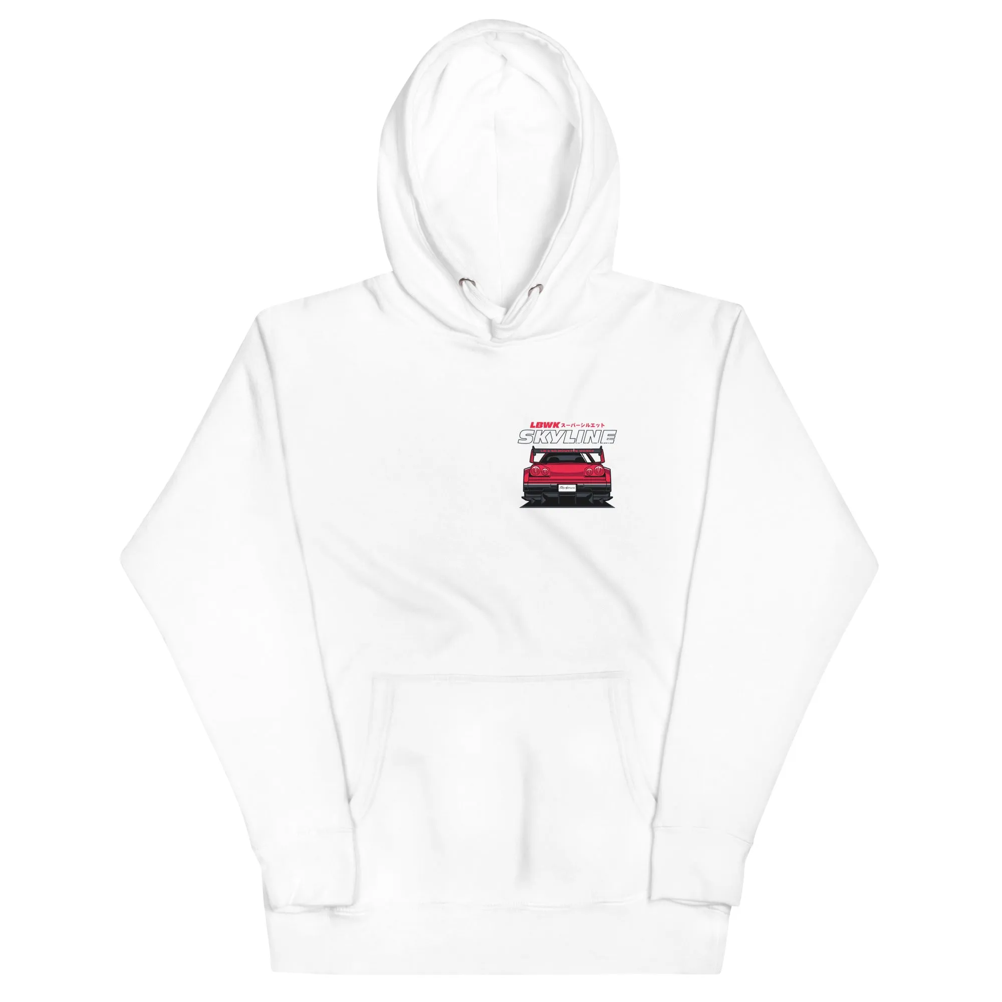 R34 LBWK Premium Car Culture Hoodie