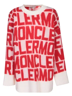 Red/white logoed pullover