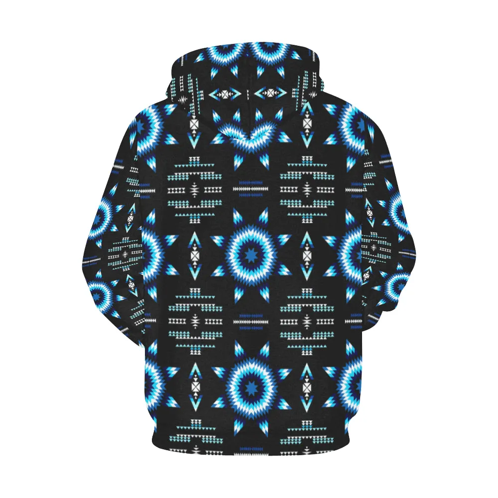 Rising Star Wolf Moon Hoodie for Women (USA Size)