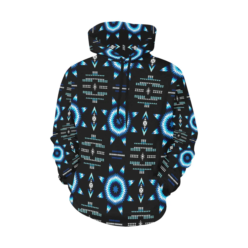 Rising Star Wolf Moon Hoodie for Women (USA Size)