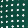 Short Sleeve Maxi Dress in green polka dot