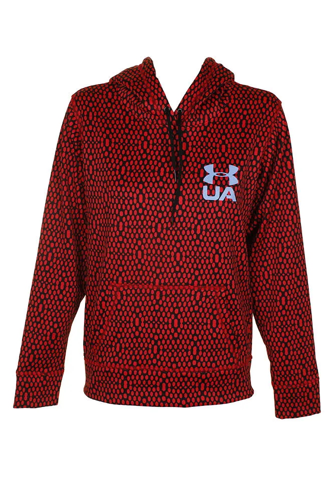Under Armour Ladies Pouch Pocket Printed Pullover Hoodie